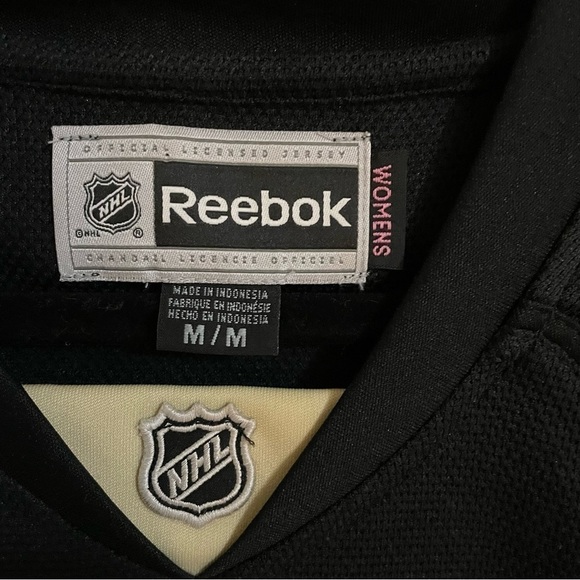 𝅺pittsburgh Penguins Reebok Ladies Jersey #71 Milkin Size M - Picture 5 of 8